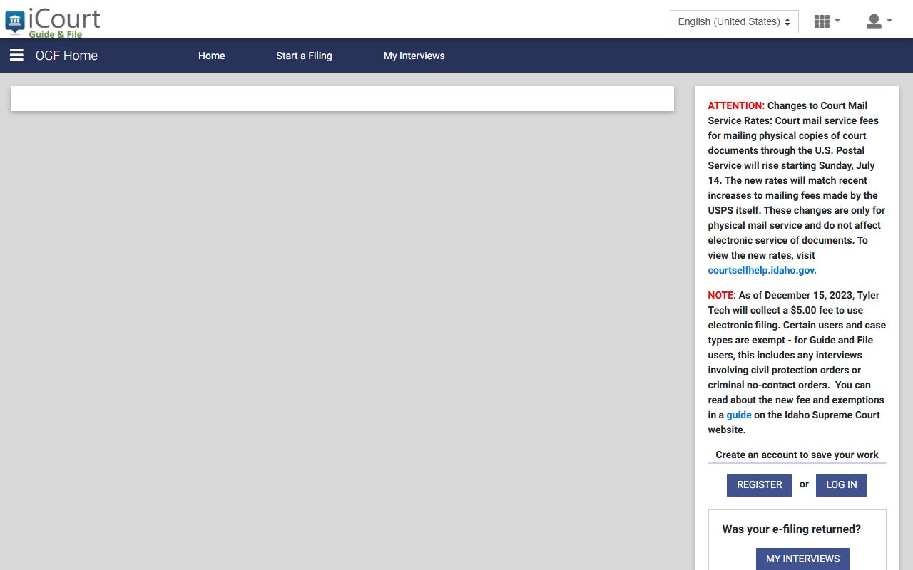 Gem County probate records Idaho Guide and File minor guardianship portal